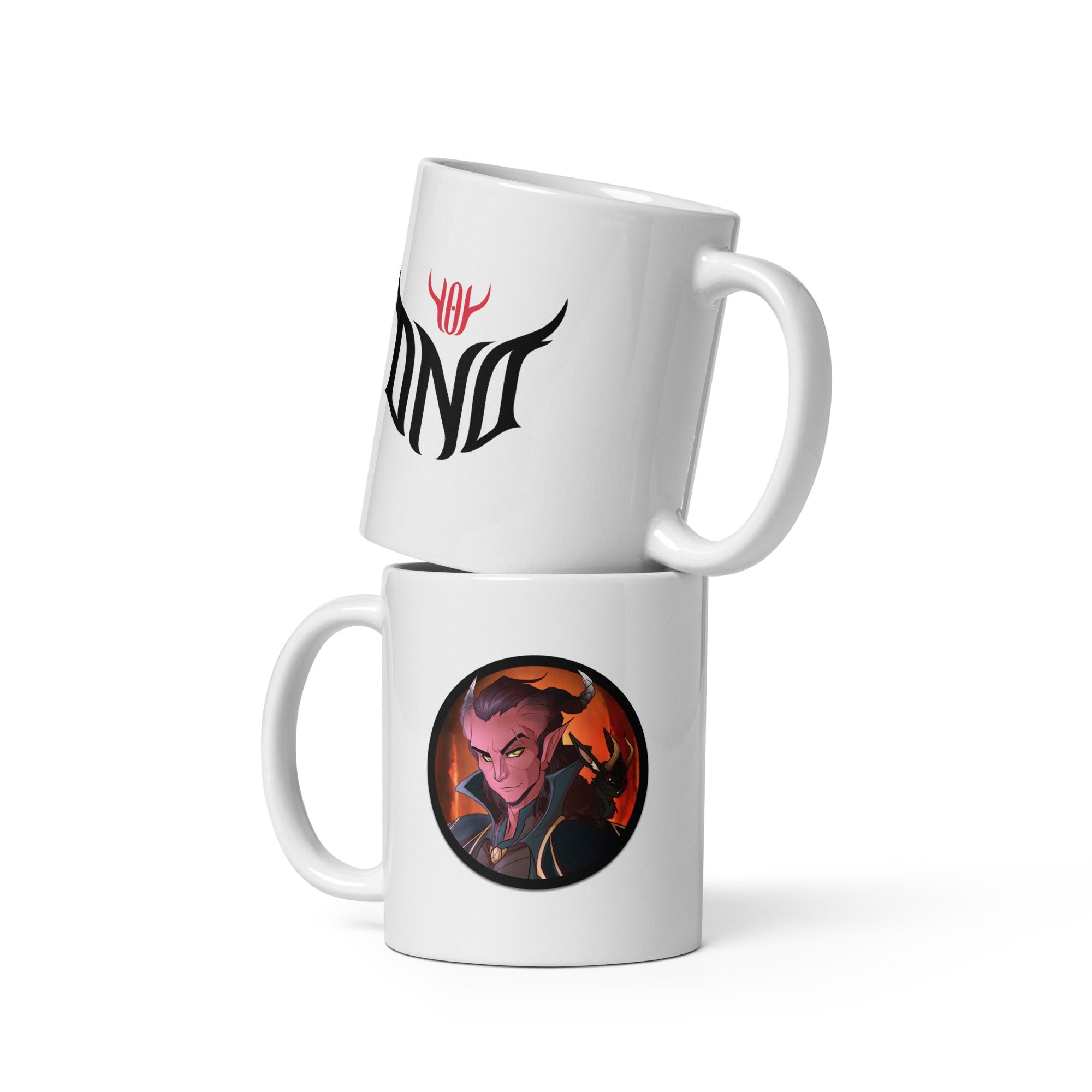 White glossy mug - Armos